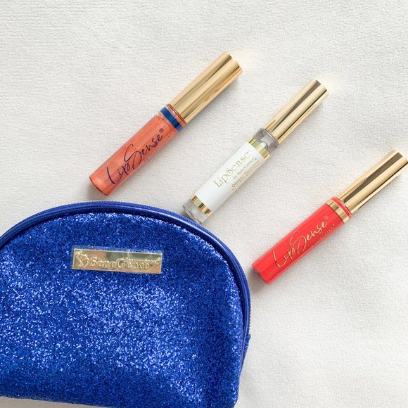 Amazon.com: LipSense Trio (Mauve Ice) Lip Color, Glossy  Lipsense Lip Trio Set
